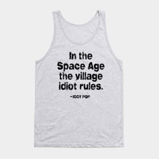 Iggy Pop Quote (for light background) Tank Top